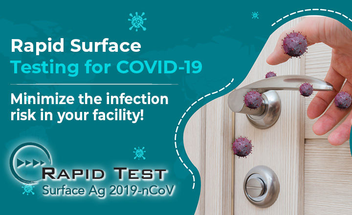 Rapid Surface Testing for SARS-CoV-2