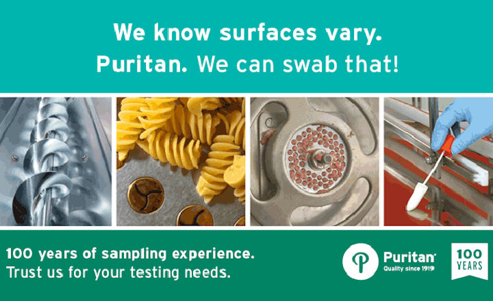 Puritan have 100 years of sampling expertise