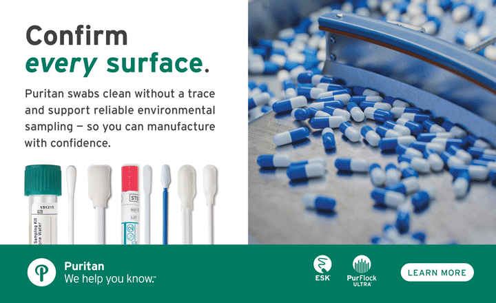 Make Puritan Swabs and Test Kits Part of Your Protocol