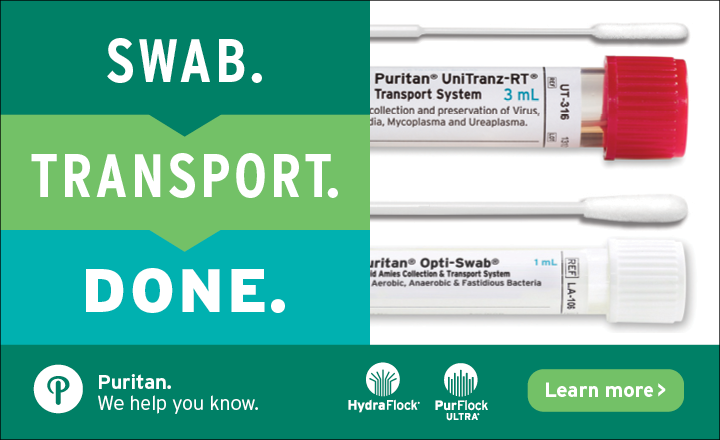 Puritan UniTranz-RT and Opti-Swab