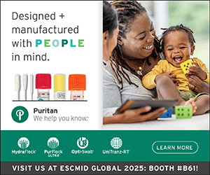 Puritan specimen collection devices are designed with people in mind