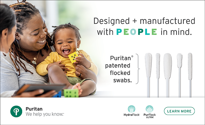 Puritan® Flocked Swabs - Designed to Collect More Specimen  