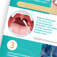 Throat Swab Collection