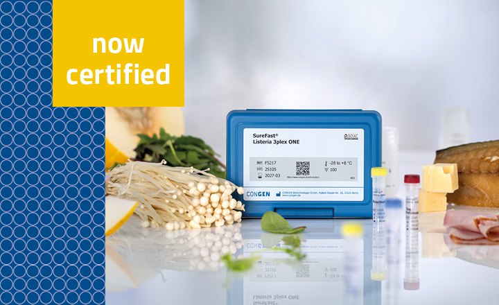 SureFast® Listeria 3plex ONE qPCR Kit Earns AOAC-RI Certification