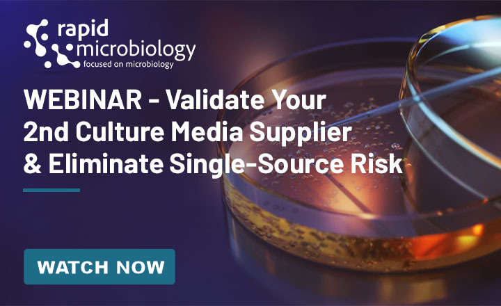 Watch this on demand webinar on validation of a secondary cutlure media supplier