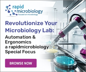 rapidmicrobiology special focus on automation and ergonomics for the microbiology lab