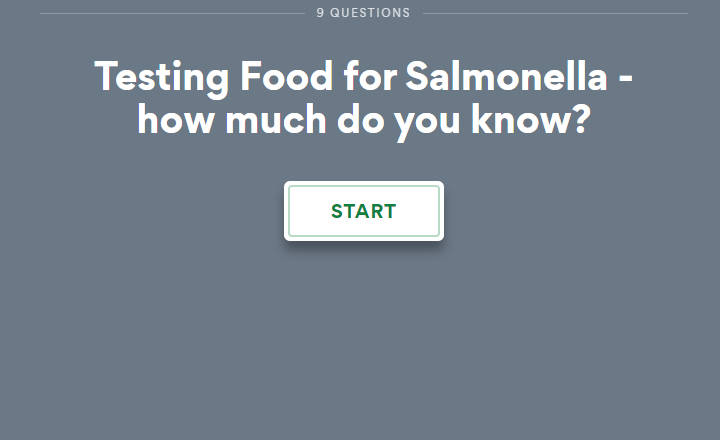 Salmonella quiz