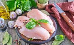 raw chicken