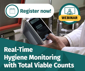 Real-time Hygiene Monitoring with Total Viable Counts