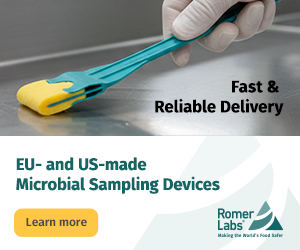 EU and US made microbial sampling devices from Romer Labs