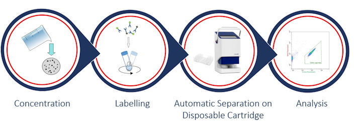 Workflow for rqmicro Legionella test