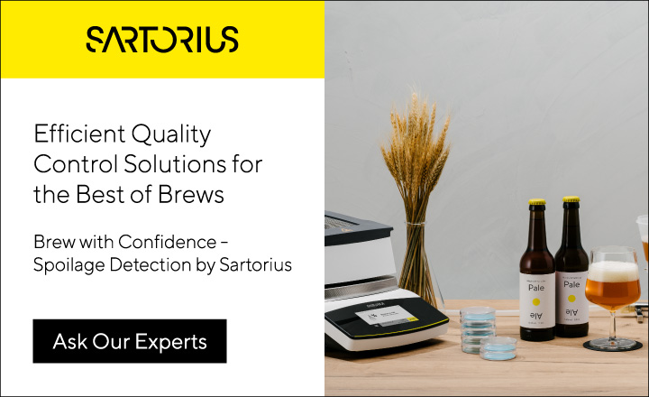 Brew with confidence with spoilage detection from Sartorius