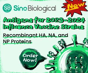 Sino Biological Anitigens for 2023 to 2024 Influenza Vaccine Strains