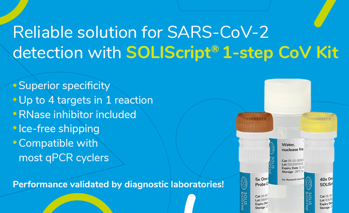 SOLIScript 1-step RT-qPCR CoV Kit