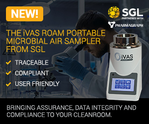 iVAS Roam Portable Microbial Air Sampler from SGL
