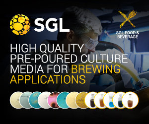 SGL high quality pre poured culture media for brewing applications