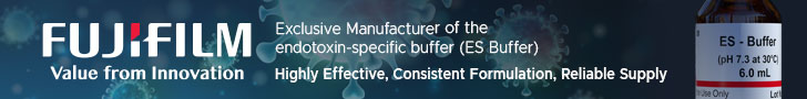 Fujifilm exclusive manufacturer of the endotoxin specific ES buffer