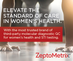 Zeptometrix 3rd party molecular diagnostic QC for womens health and STI testing
