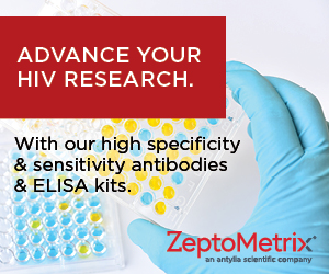 ZeptoMetrix ELISA kits and reagents for HIV research