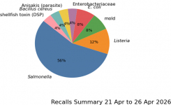 Recalls Summary chart