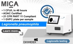 MICA Legionella enumeration in 48 hours