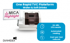 MICA Highlight delivering rapid culture-based results for water and soft drinks