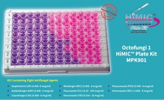 Octofungi 1 HiMIC trade Plate Kit MIC Test for Yeasts Filamentous Fungi
