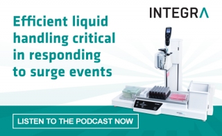 Efficient Liquid Handling Critical in Responding to Surge Events nbsp - nbsp a rapidmicrobiology Podcast
