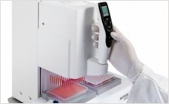 VIAFLO processing dried blood samples