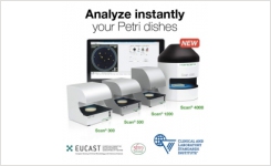 Automated Petri Dish reader for food microbiology