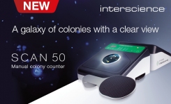 Scan 50 pro Manual colony counter with HandPad