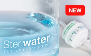 Pure Water - Instantly, With SteriWater<sup>®</sup>