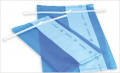 Labplas sterile blue sample bags for food