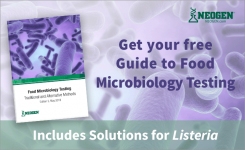 Get your free guide to food microbiology testing including Listeria