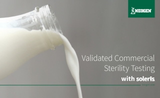 Validated Commercial Sterility Testing with Soleris sup reg sup 