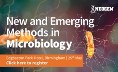 New and Emerging Methods in Microbiology 25th May