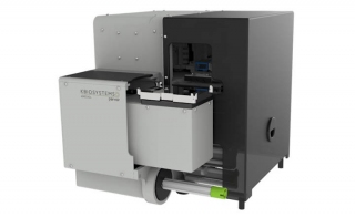 Automated Barcode Applicator for Microplates and Petri Dishes