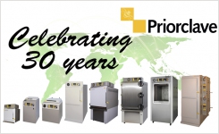 Priorclave range laboratory autoclaves