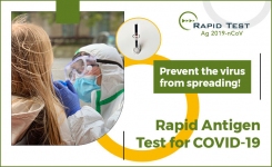 Rapid Antigen test for SARS-CoV-2 the coronavirus that causes COVID-19