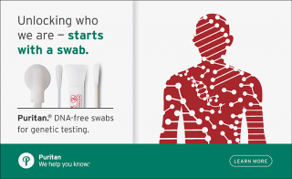 Puritan sup reg sup DNA-free and DNA-controlled Specimen Collection and Transport Devices