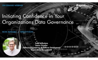 Trying to Initiate Confidence in Your Organizations Data Governance?