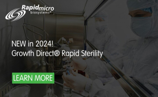NEW in 2024! Growth Direct<sup>®</sup> Rapid Sterility Detection