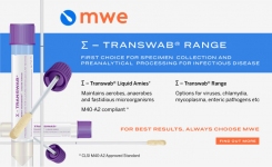 Swabs from MWE for the best results