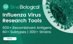 Sino Biological also offers customized antigen microarray services for influenza studies