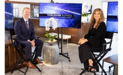 Dr Rob Burgess and Kathy Ireland