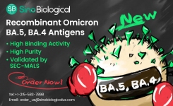 Sino Biological Recombinant Omicron BA5 and BA4 Antigens