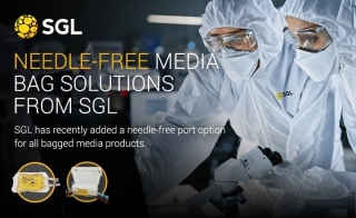 Needle-free Media Bags From SGL