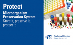 Protect low temperature bead storage system from TCS