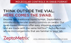 ZeptoMetrix Introduces Molecular Quality Controls Swab Format