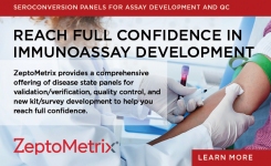 Seroconversion panels for immunoassay developers